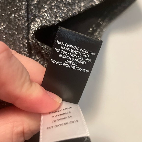 Torrid Sparkly Crop Top Size 1 - Picture 2 of 11